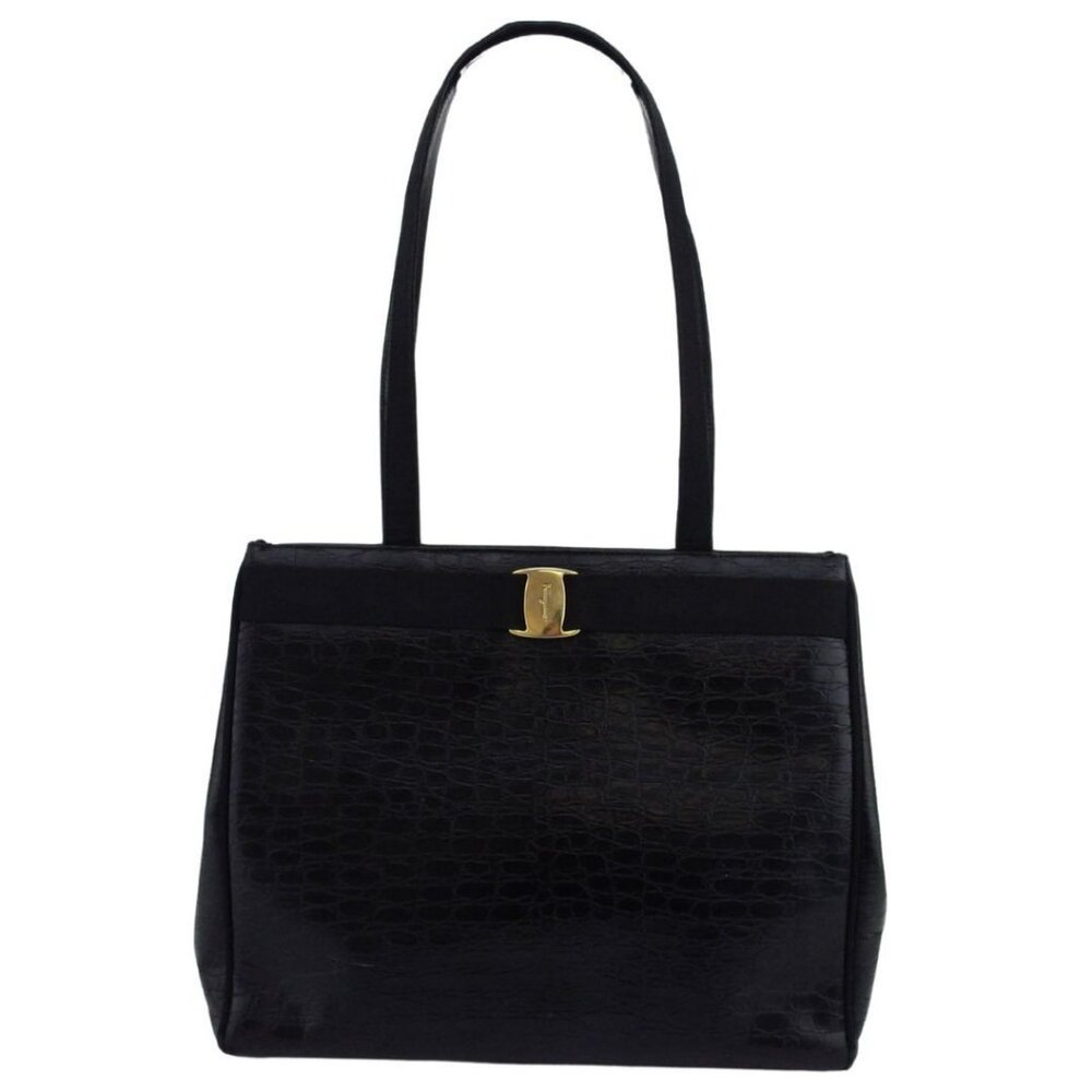 Salvatore Ferragamo Handbag Nero Women Authentic secondhand